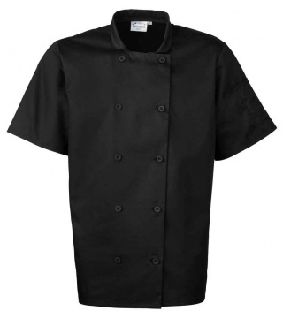 Premier PR656 Short Sleeve Chef's Jacket